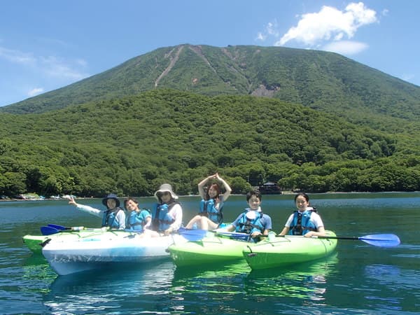 初心者大歓迎！奥日光・中禅寺湖カヤックピクニック♪のんびり2時間散策プラン