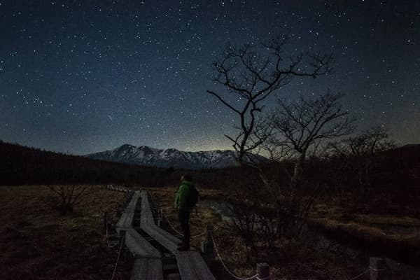 夜の日光国立公園・板室温泉エリアをネイチャーガイドと共に歩く「Night Hiker」